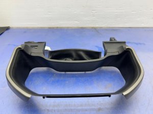 2015-2020 Ford F-150 Ebony (Black) Speedometer Instrument Cluster Trim Bezel - Front, Left (Driver) (Used OEM)