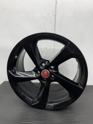 2017-2023 Jaguar F-Pace Black Angled Spoke Painted Alloy Wheel (Used OEM)