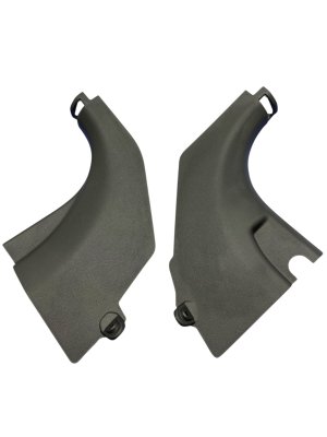 2021-2023 Hyundai Santa Fe Black Cowl Kick Panel Trim Cover - Right (Passenger) (Used OEM)