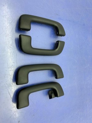 2022-2025 Hyundai Santa Cruz Black Front and Rear Interior Grab Bar Handle Set (Used OEM)