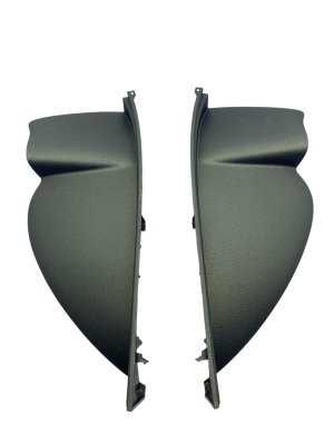 2021-2024 Genesis GV80 Blue Dash End Cap Trim Panel Set - Front (Used OEM)
