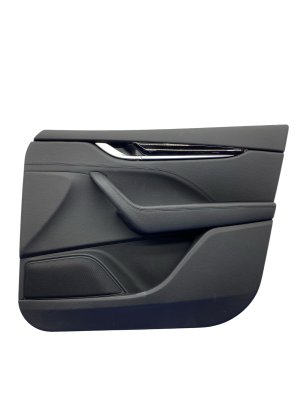 2017-2024 Maserati Levante Black Door Interior Trim Panel - Front, Right (Passenger) (Used OEM)