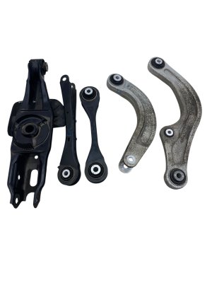 2022-2024 Audi Q4 e-tron Upper and Lower Suspension Control Arm Set - Rear, Left (Driver) (Used OEM)