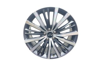 2022-2025 INFINITI QX60 Black 20x8 20-Spoke Machined Charcoal Alloy Wheel (Used OEM)