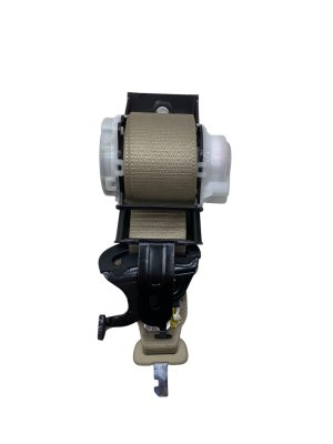 2020-2025 Toyota Highlander Beige 3rd Row Center Seat Belt Assembly - Rear, Right (Passenger) (Used OEM)