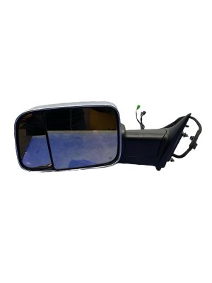  Ram 4500 Chrome Power Folding Door/Side View Mirror - Front, Left (Driver) (Used OEM)