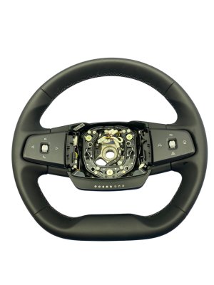 2023-2024 Fisker Ocean Black Steering Wheel with Cruise Control and Lane Keep Assist - Front (Used OEM)