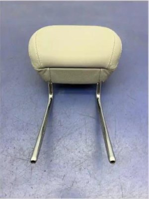 2012-2015 Mercedes-Benz ML350 Gray Seat Leather Headrest - Front, Left (Driver) (Used OEM)