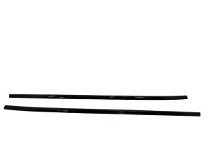 2024-2025 Toyota Grand Highlander Caviar (Black) Roof Rail Luggage Carrier Set (Used OEM)