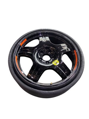 2003-2012 Mercedes-Benz SL600 Black 19x6.5 5-Spoke Compact Spare Wheel and Tire (Used OEM)