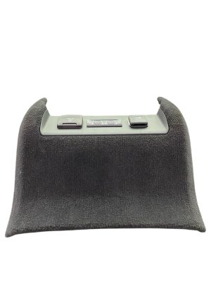 2022-2024 Jeep Wagoneer Black Center Console Lower Trim Panel with USB and Power Outlets - Rear (Used OEM)
