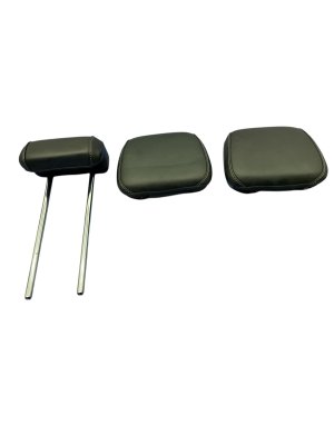2022-2025 Jeep Wagoneer Black Third Row Leather Seat Headrest Set - Right (Passenger) (Used OEM)