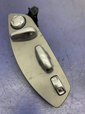2011-2018 Porsche Cayenne Seat Control Switch - Front, Left (Driver) (Used OEM)