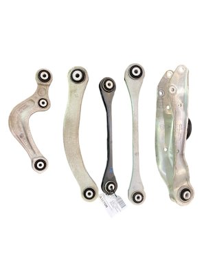 2007-2015 Audi Q7 Upper and Lower Suspension Control Arm Set - Rear, Left (Driver) (Used OEM)
