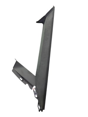 2024-2025 Tesla Cybertruck Black Lower A-Pillar Trim Panel - Right (Passenger) (Used OEM)