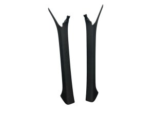 2011-2018 Porsche Cayenne Black Upper A-Pillar Interior Trim Panel Set - Right (Passenger) (Used OEM)