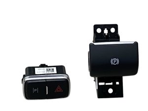 2021-2024 Ford Mustang Mach-E Parking Brake and Hazard Light Control Switch Set (Used OEM)
