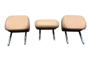 2019-2024 Porsche Macan Beige Seat Headrest - Rear, Right (Passenger) (Used OEM)