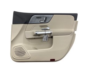 2020-2023 Mercedes-Benz GLB250 Beige Door Interior Trim Panel with Switches - Front, Right (Passenger) (Used OEM)