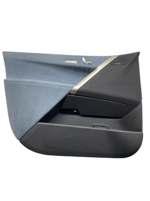 2022-2025 BMW iX Gray Door Interior Trim Panel with Multi-Function Controls - Front, Left (Driver) (Used OEM)