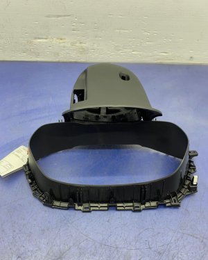 2020-2022 Hyundai Palisade Instrument Cluster Bezel with Steering Column Cover (Used OEM)
