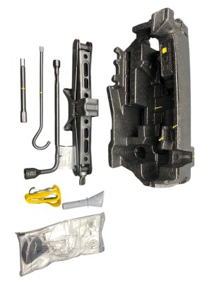 2017-2025 Honda Ridgeline Scissor Jack and Tool Kit with Foam Assembly - Rear (Used OEM)