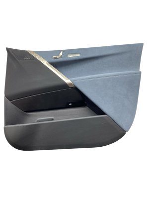 2022-2025 BMW iX Gray Door Interior Trim Panel with Multi-Function Controls - Front, Right (Passenger) (Used OEM)