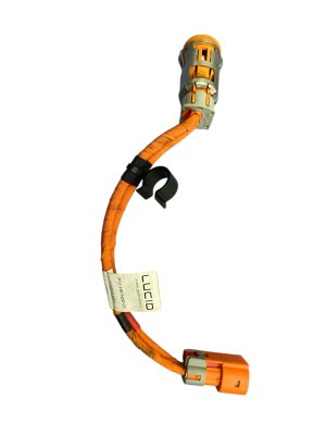 2022-2025 Lucid Air High Voltage MPB to Compressor Battery Cable (Used OEM)