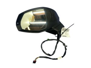 2018-2025 Audi SQ5 Black Manual Folding Heated Door/Side View Mirror - Left (Driver) (Used OEM)