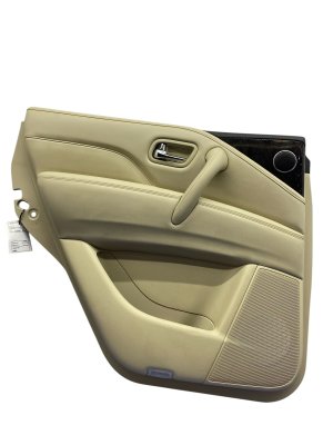 2018-2021 INFINITI QX80 Tan Door Interior Trim Panel - Rear, Left (Driver) (Used OEM)