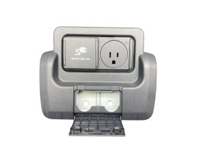 2022-2024 Hyundai Ioniq 5 120V Power Outlet Receptacle with Trim Bezel (Used OEM)