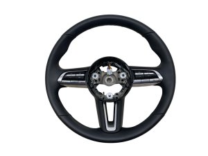 2023-2025 Mazda CX-50 Gray Leather Steering Wheel with Audio Controls (Used OEM)