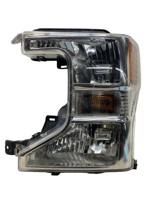 2020-2022 Ford F-550 Super Duty Halogen Headlight Assembly - Front, Left (Driver) (Used OEM)