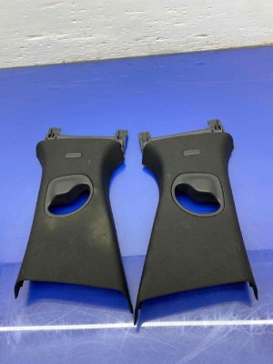 2017-2023 Jaguar F-Pace Jet Black Upper B-Pillar Trim Cover Set (Used OEM)