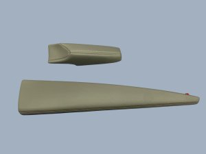 2019-2022 Toyota Avalon Black Dashboard Upper Trim Molding Set (Used OEM)