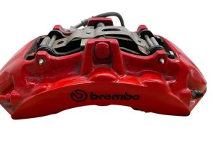 2012 Fisker Karma Red Brembo Disc Brake Caliper - Front, Right (Passenger) (Used OEM)