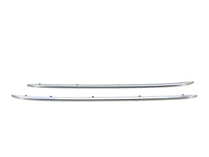 2017-2025 Audi Q7 Silver Aluminum Roof Rack Side Rails (Used OEM)