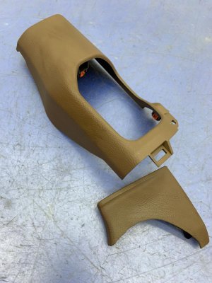 2019-2023 Ram 1500 Brown Dash Panel Trim - Front, Left (Driver) (Used OEM)
