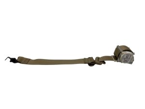 2018-2020 Ford F-150 Tan Seat Belt Assembly - Rear, Left (Driver) (Used OEM)