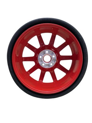 2015-2018 Porsche Macan Red 18x6 Emergency Compact Spare Wheel and Tire Assembly (Used OEM)
