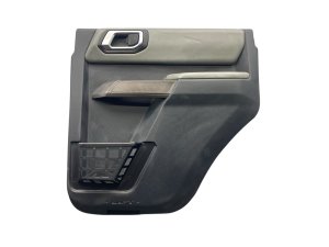 2021-2025 Ford Bronco Gray Door Interior Trim Panel - Rear, Right (Passenger) (Used OEM)