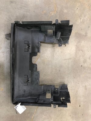 2019-2023 Audi Q4 e-tron Black Air Intake Duct Guard (Used OEM)