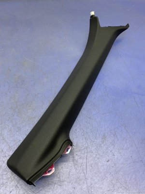 2018-2024 Audi A5 Black A-Pillar Trim Panel with Speaker Grille - Front, Right (Passenger) (Used OEM)