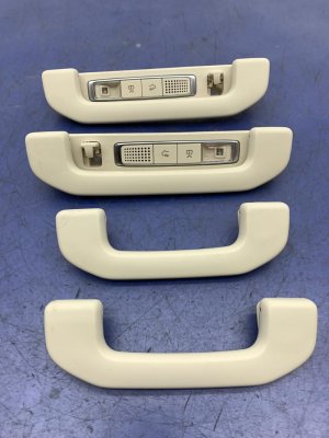 2014-2017 Mercedes-Benz S320 Beige Front and Rear Interior Grab Handle Set (Used OEM)