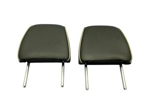 2019-2024 Ram 1500 Black Seat Headrest Set - Rear, Right (Passenger) (Used OEM)