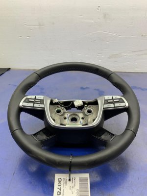 2023-2025 Kia Telluride Black Leather Steering Wheel with Adaptive Cruise Control (Used OEM)