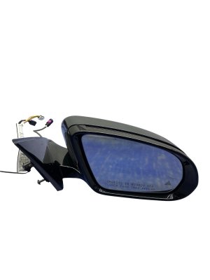 2014-2021 Mercedes-Benz S320 Black Power Folding Heated Auto Dim Blind Spot Door/Side View Mirror with Camera - Front, Right (Passenger) (Used OEM)