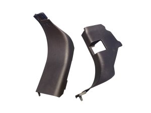 2015-2020 Ford F-150 Java (Brown) Kick Trim Panel Set - Front (Used OEM)