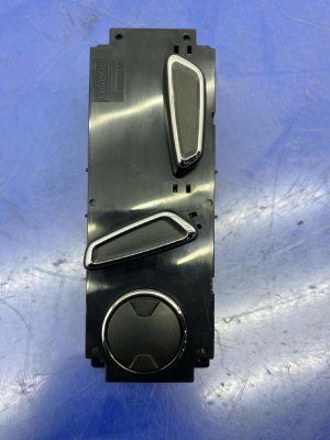 2016-2018 Lincoln MKX Black Power Seat Adjustment Switch - Front (Used OEM)