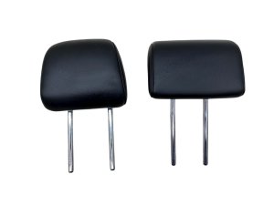 2019-2024 Ford Edge Ebony (Black) and Center Seat Headrest Set - Rear, Left (Driver) (Used OEM)